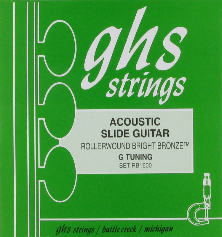 GHS Acoustic Slide Bright Bronze Rollerwound GBDGBD