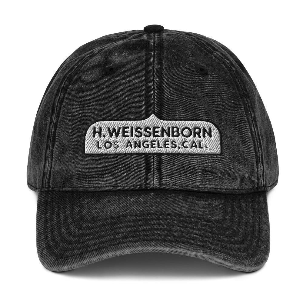 H. Weissenborn Vintage Cotton Twill Cap