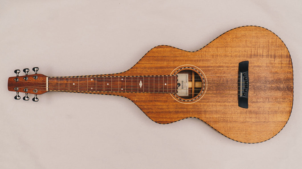 Weissenborn Guitar - Style 3 - Figured Tasmanian Blackwood